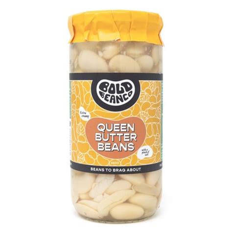 Bold bean - Pick and Mix. Queen Butter Beans 1 x 700g. Queen Chickpeas 1 x 700g. Organic White Beans 1 x 700g. Organic Chickpeas 1 x 700g. Queen Black Beans 1 x 700g. Queen Red Beans 1 x 700g. Queen Carlin Pea 1 x 700g. SELECT PRODUCTS.
